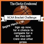 2013 NCAA Bracket Challenge ~ $15 Visa Gift Card