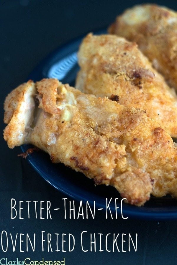 Better-Than-KFC Oven Fried Chicken
