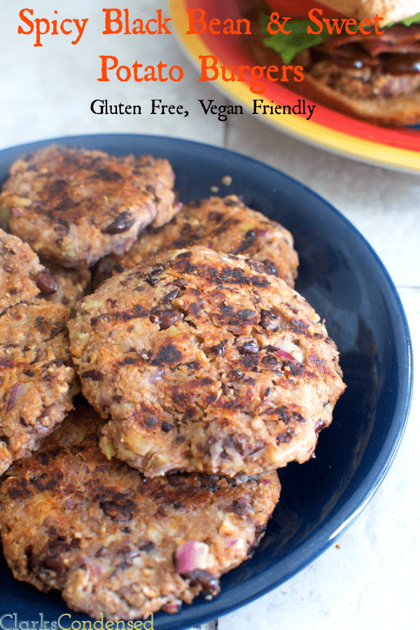  A gluten free and vegan friendly black bean burger, kicked up a notch with roasted sweet potatoes and sriracha. Perfect for summer grilling, this black bean burger is healthy, filling, and most importantly, delicious!