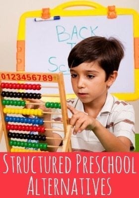 If you don't want to pay for a traditional preschool, here are some structured alternatives.