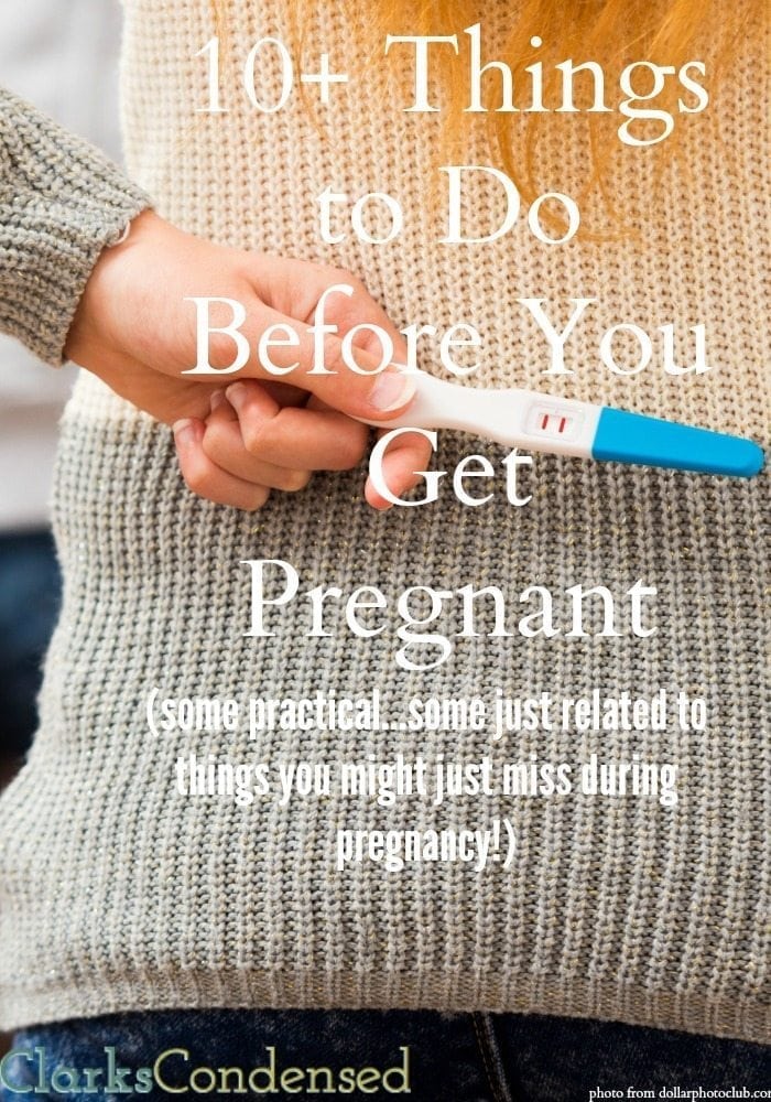 What To Know Before You Get Pregnant 101