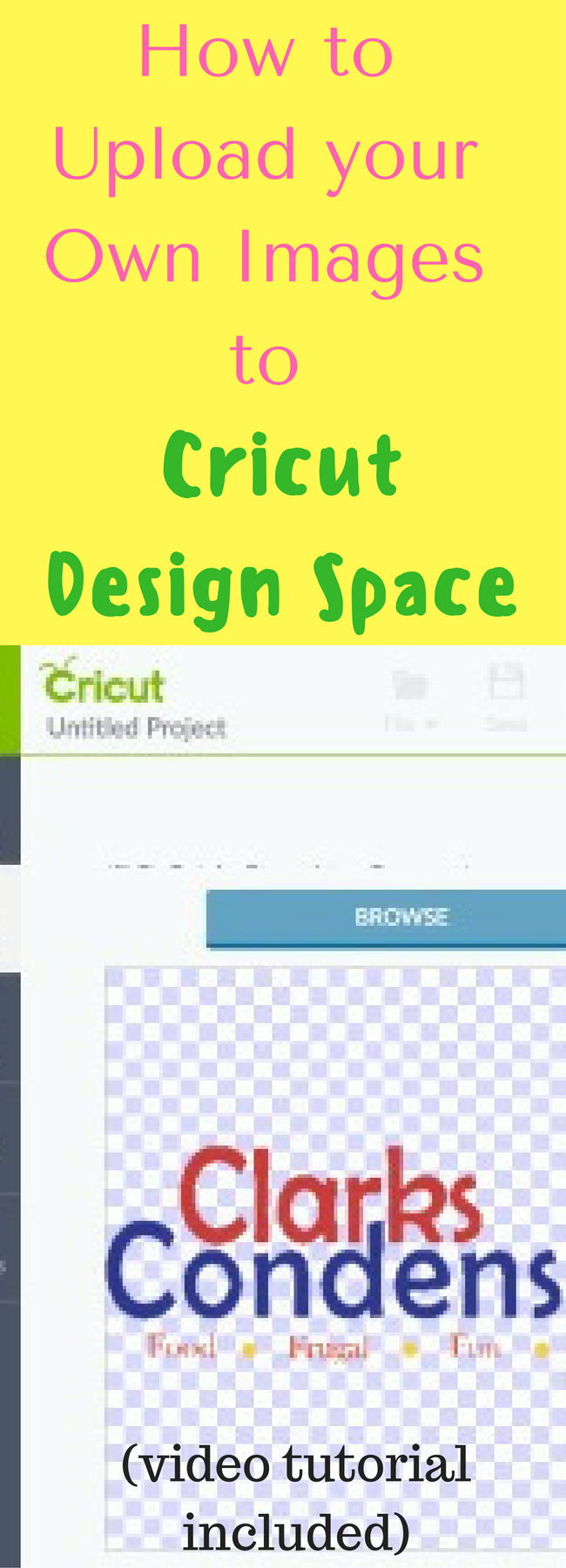 How To Upload Images To Cricut Design Space