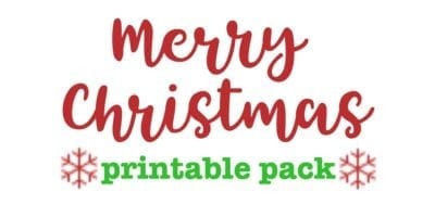 Christmas printables