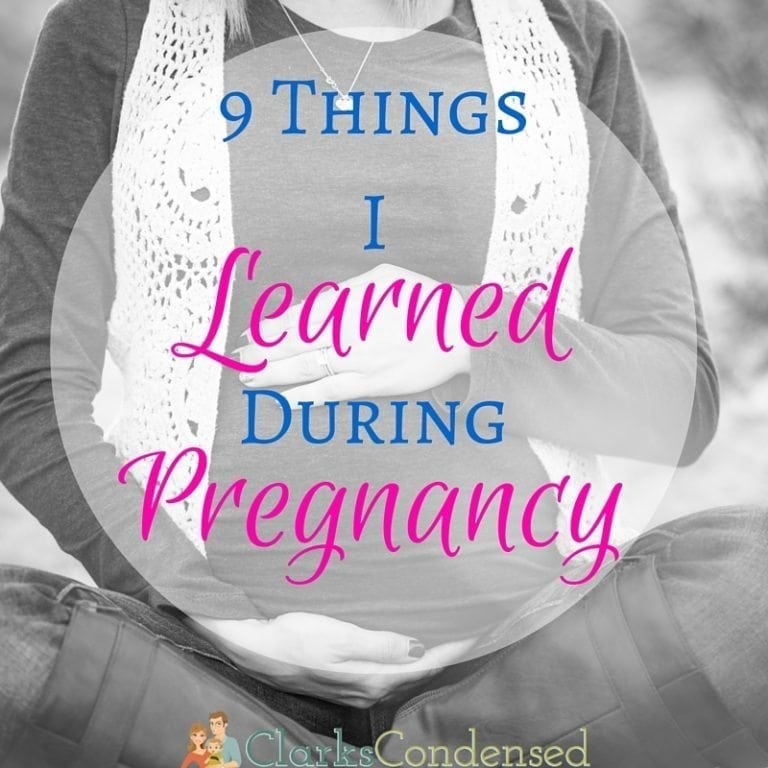 My pregnancy was definitely a growing experience - here are 9 things I learned during pregnancy (which might help make your pregnancy a little easier!)
