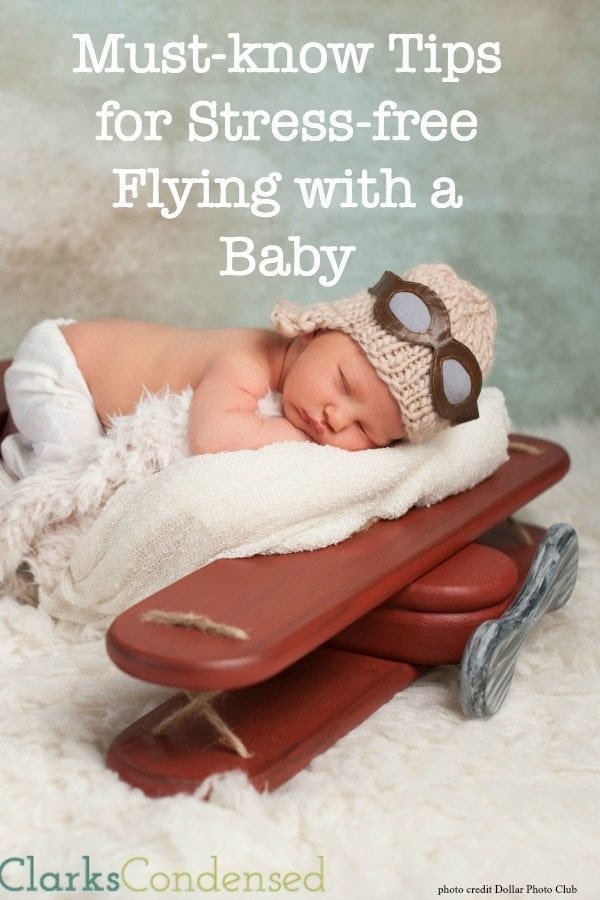 Flying with a baby for the first time? Don't worry - it can be a pleasant experience for all! Here are some tips for stress-free flying with a baby (flying with my son as an infant was MUCH easier than as a toddler!) 