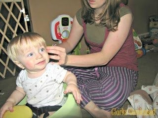 Cutting a Baby Boy's Hair