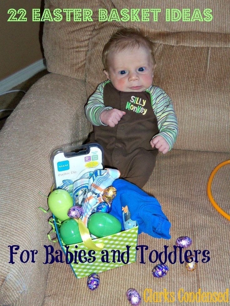 baby with easter basket ideas