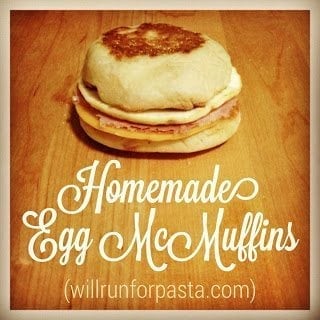 Homemade Egg McMuffins