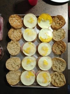 Homemade Egg McMuffins