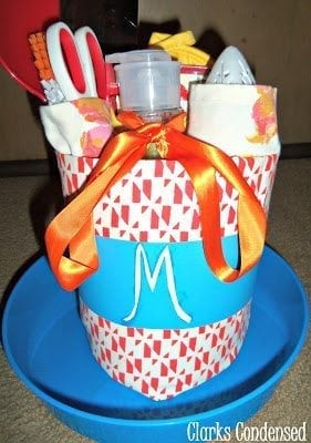 An easy and inexpensive bridal shower gift idea by Clarks Condensed