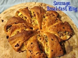 Sausage Breakfast Ring Sausage Breakfast Ring