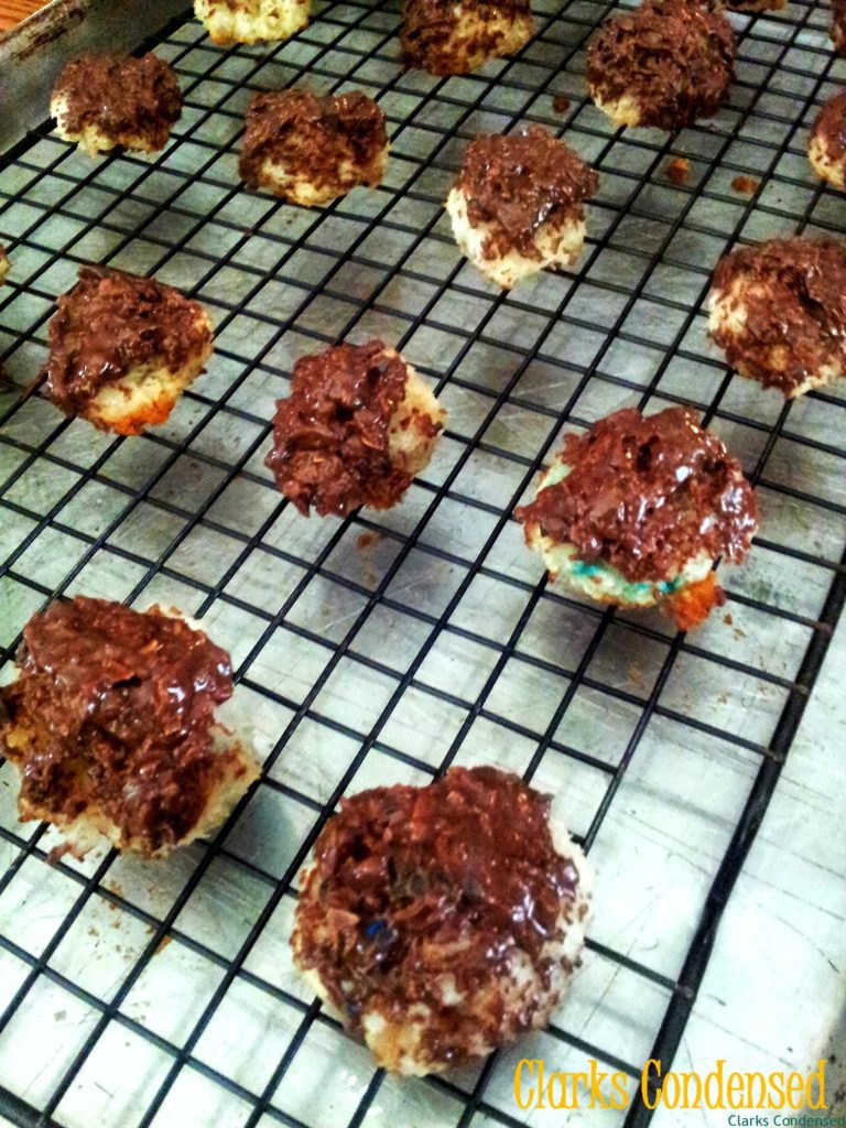 Almond Joy Coconut Macaroons by Clarks Condensed