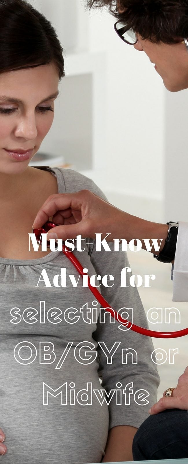 Choosing your OBGYN or Midwife is very important - here is some advice for choosing the best one for you. 