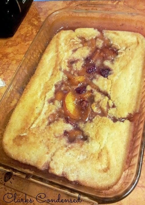 Summer Fruit Cobbler