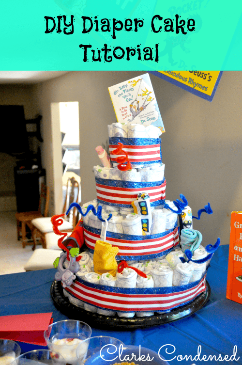 how to make a diaper cake