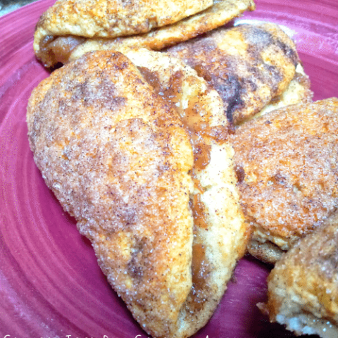 Copycat Taco Bell Caramel Apple Empanadas