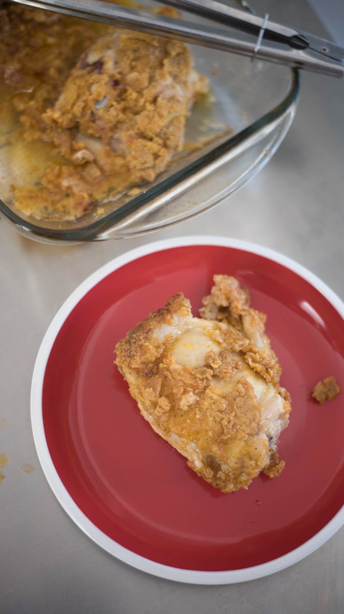 Baked Oven Fried Chicken