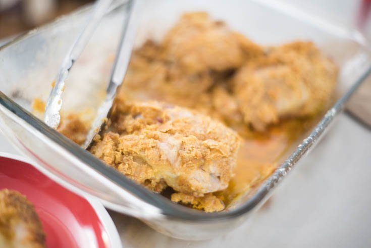 Baked Oven Fried Chicken