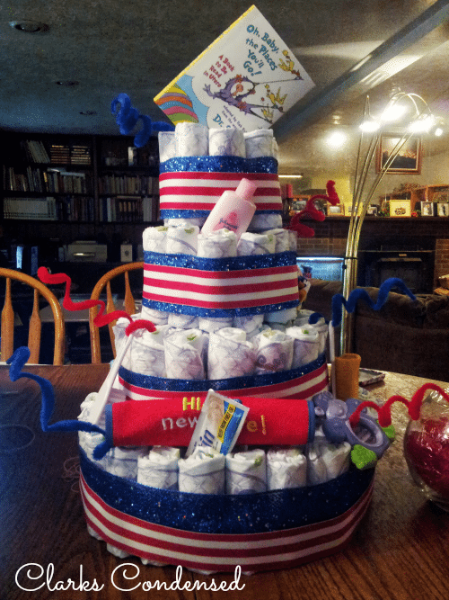 DIY Diaper Cake Tutorial