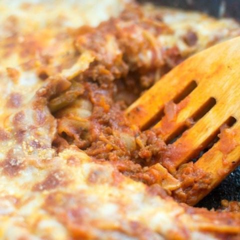 {{30 Minute}} One Skillet Lasagna