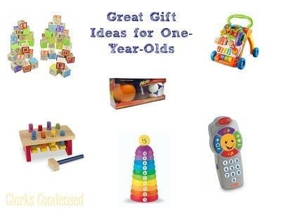 Gift Ideas for One-Year-Olds