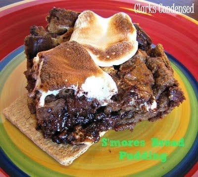 Easy S'more Bread Pudding Easy S'more Bread Pudding
