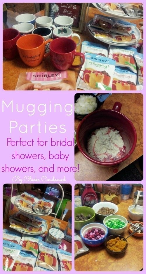 Mugging Parties -- Perfect for bridal and baby showers, and more!
