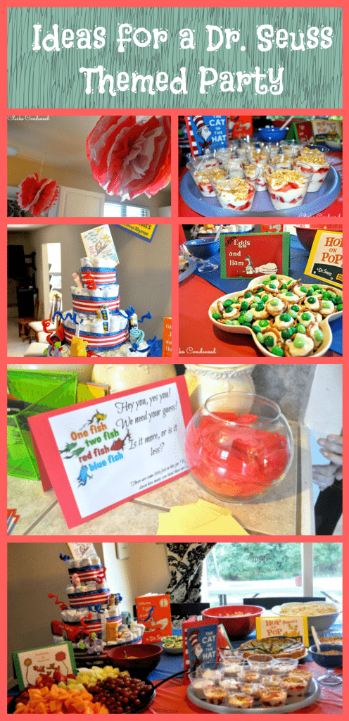 Dr. Seuss Themed Baby Shower