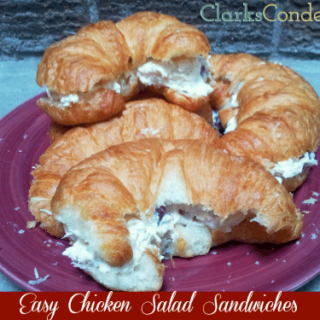 Simple Chicken Salad Sandwiches