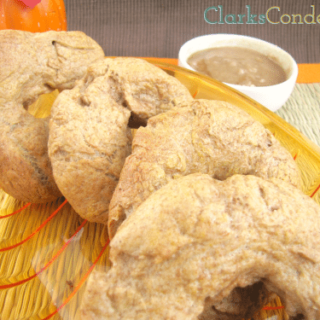 Pumpkin Spice Bagels with Warm Cinnamon-Brown Sugar Butter