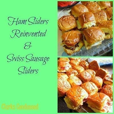 Ham Sliders and Swiss Sausage Sliders Ham Sliders and Swiss Sausage Sliders