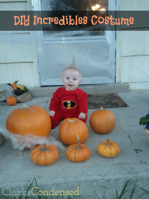 DIY Jack-Jack Incredibles Costume