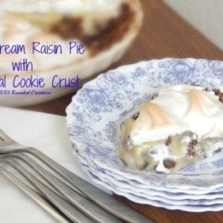 Sour Cream and Raisin Pie