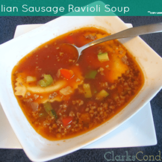 Italian Sausage and Ravioli Soup