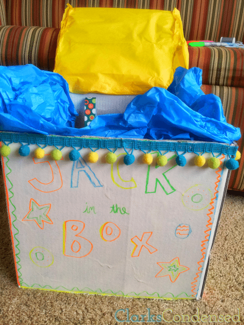 DIY Jack-in-the-Box Costume by Clarks Condensed
