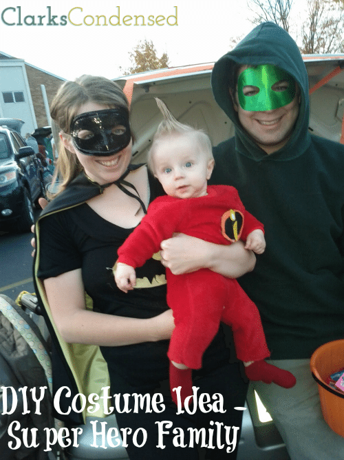 super hero family costumes