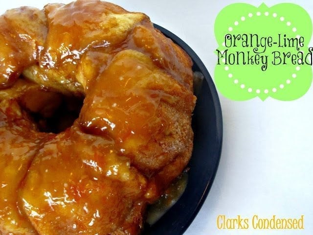 Orange Lime Monkey Bread