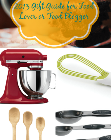 Gift Guide for a Blogger Blogger or Food Lover