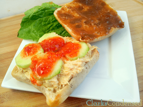 Thai Peanut Chicken Salad Sandwich by Clarks Condensed