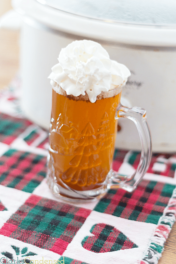 Copycat {Crock-pot} Starbucks Caramel Apple Cider by Clarks Condensed