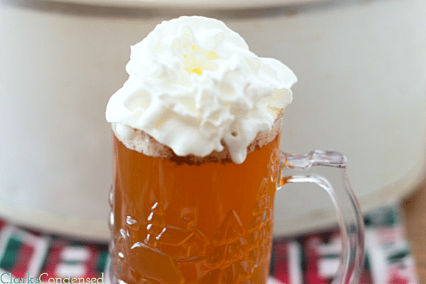 Copycat {Crock-pot} Starbucks Caramel Apple Cider by Clarks Condensed