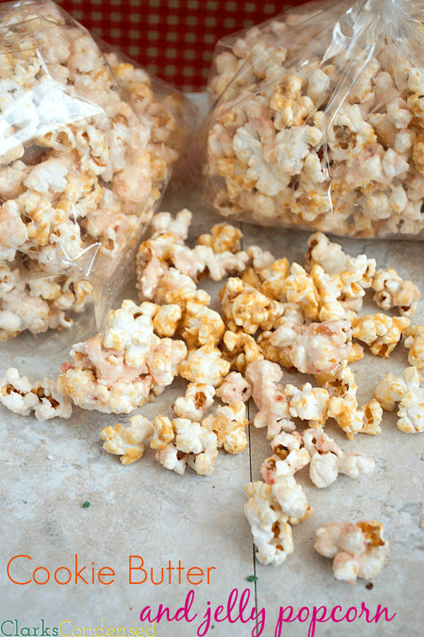 Cookie Butter and Jelly Popcorn by Clarks Condensed