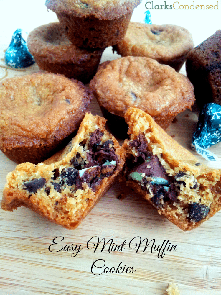 Easy Mint Chocolate cookies by Clarks Condensed