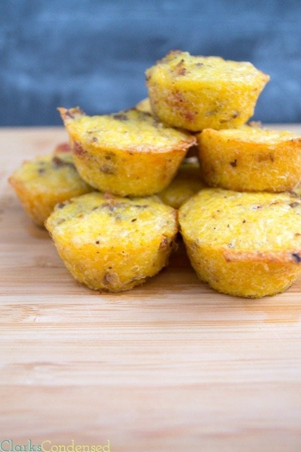 Sausage and Bacon Grits Muffins by Clarks Condensed