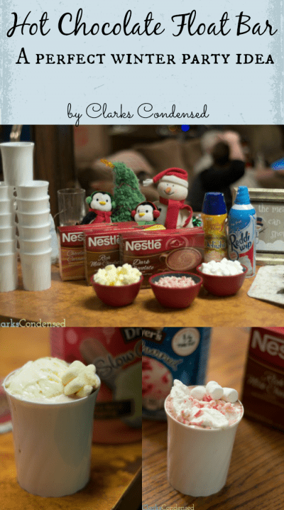 Hot Chocolate Float Bar