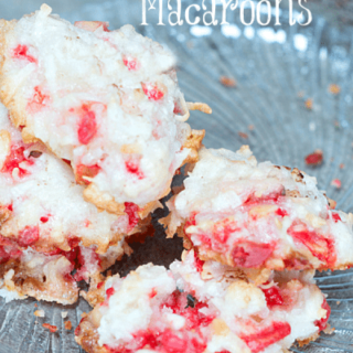 Peppermint Coconut Macaroons