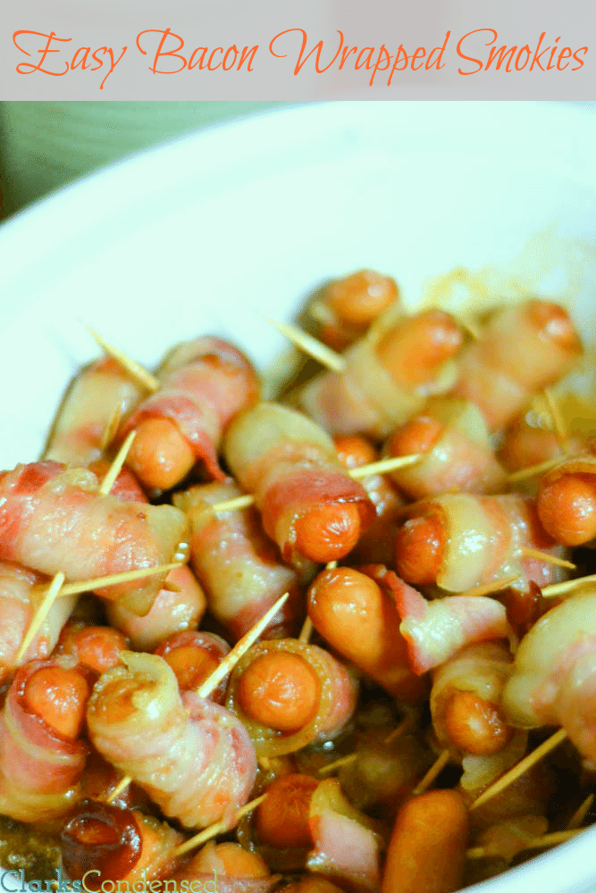 Easy Bacon Wrapped Little Smokies Easy Bacon Wrapped Little Smokies