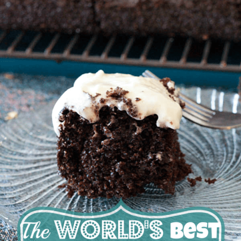 Chocolate Cake and Cream Cheese Frosting Recipe