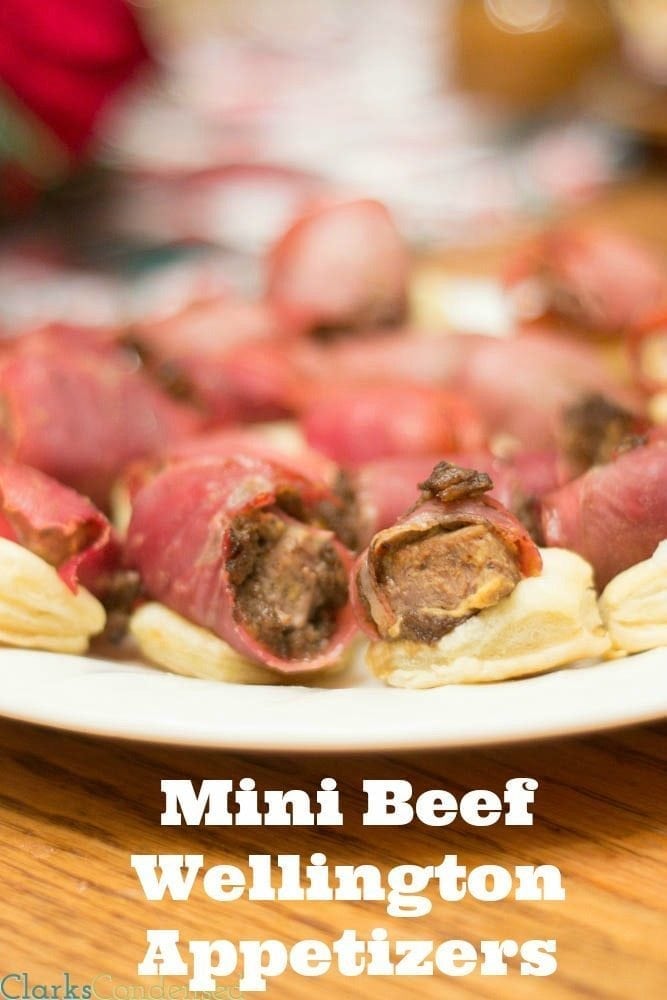 Mini beef wellington appetizers