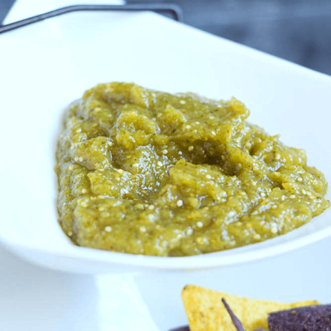 Roasted Tomatillo Salsa